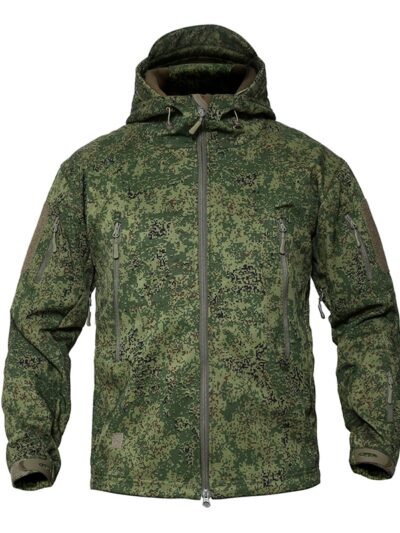 Camouflage Fleece Tactical Jacket