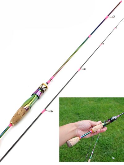 1.68m Colorful  Solid Tip Fishing Rod
