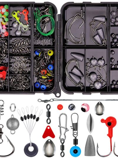 257pcs/set Fishing Hook Kit Accessories