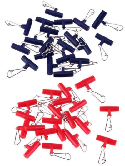 20pcs Plastic Head Slider Sinker