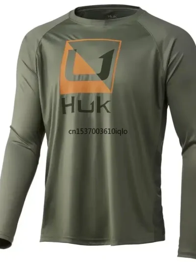 Fishing Shirts Long Sleeve UV Protection Jersey UPF 50 Breathable