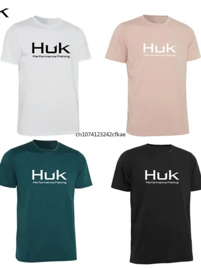 Summer Fishing Shirts Short Sleeve UV Protection T-shirts